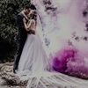'Moments before I got married a smoke grenade splashed a purple stain on my dress’ - A Capetonian's wedding