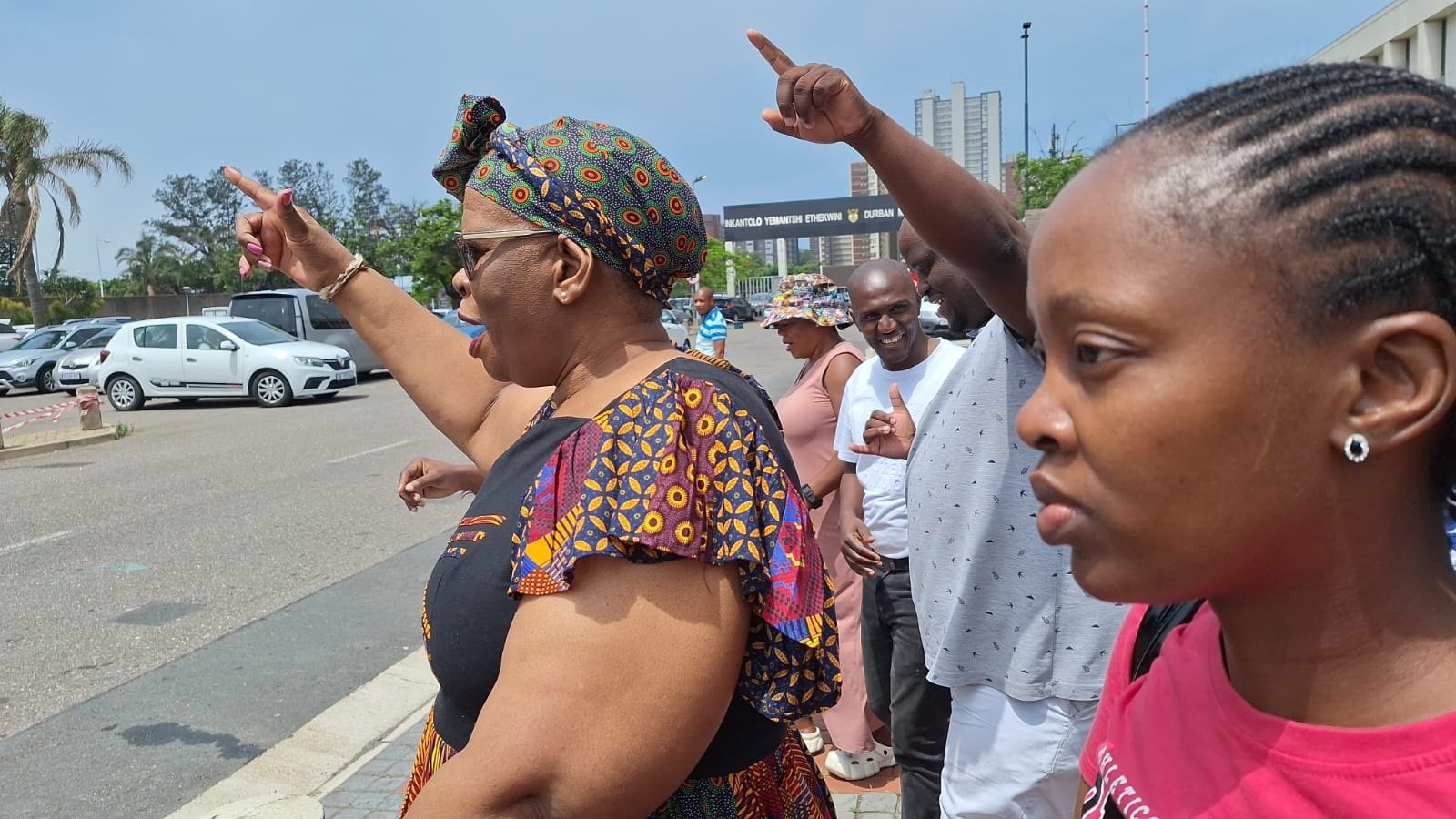  Cheerful Zandile Gumede sings, dances as corruption trial wraps up for 2023