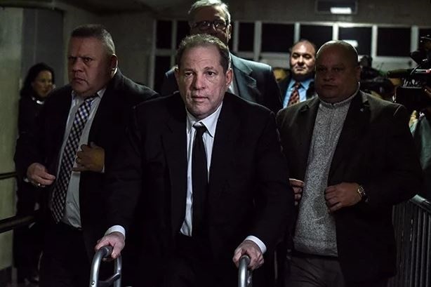 Harvey Weinstein leaves court in New York City. (Photo: Kena Betancur/Getty Images)