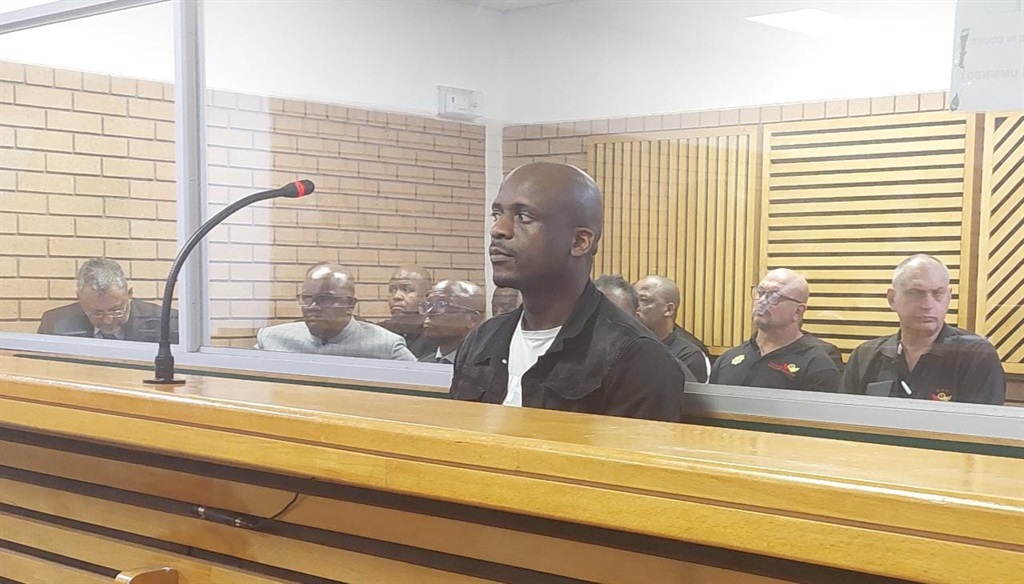 Mdumiseni Zuma seen in court dock during sentencin