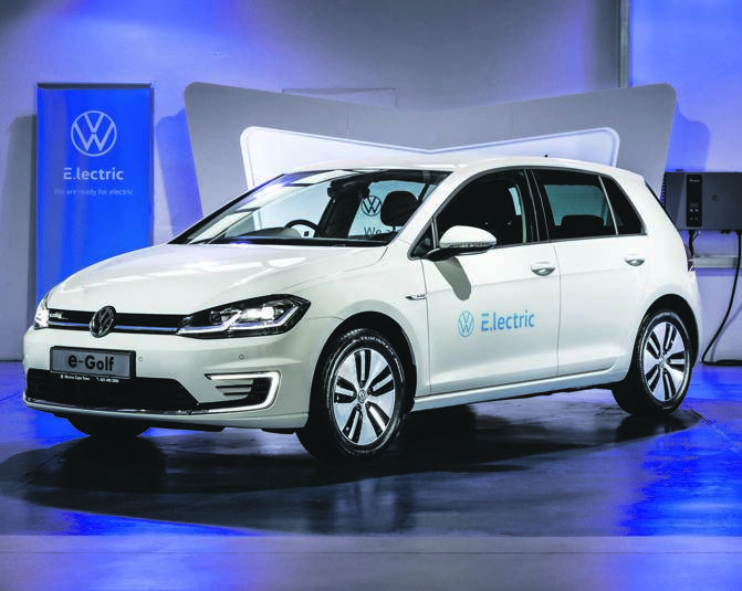 Volkswagen is going green with its introduction of the e-Golf pilot project.