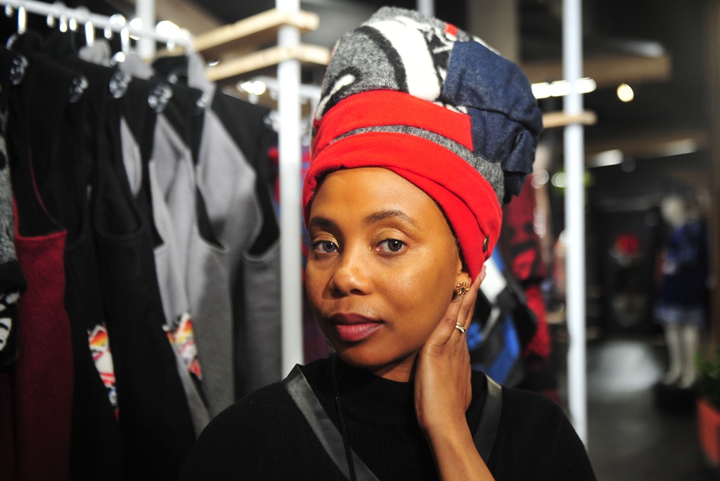 Award winning fashion Designer Thabo Makheta Kwina